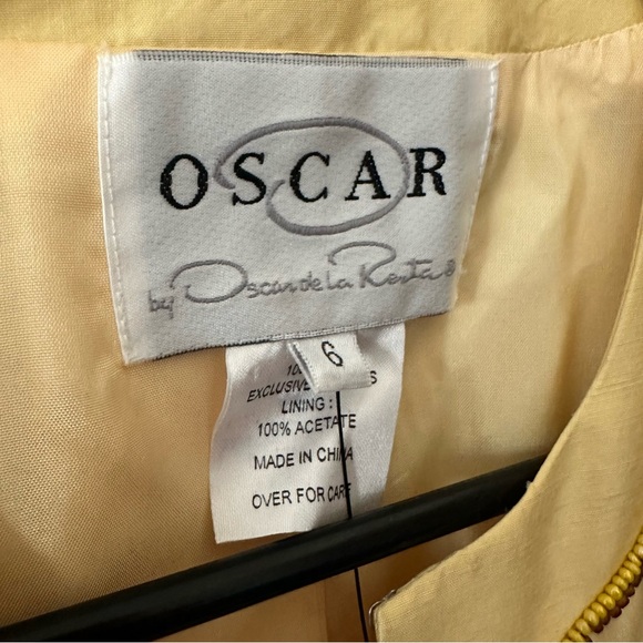 Oscar De La Renta Beaded Silk Blazer - Picture 4 of 6